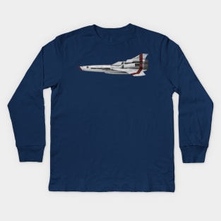 Battlestar Galactica Viper - Classic Skin Kids Long Sleeve T-Shirt